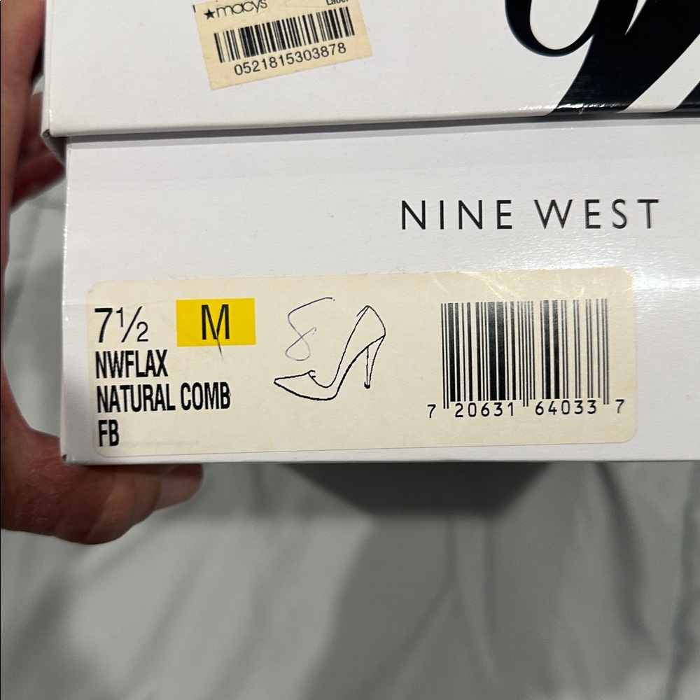 Nine West Brown Leopard Heels - Picture 6 of 6